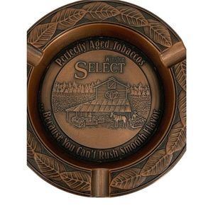 Collector Vintage Ashtray Winston Copper 0070 5” Collector Tobacco